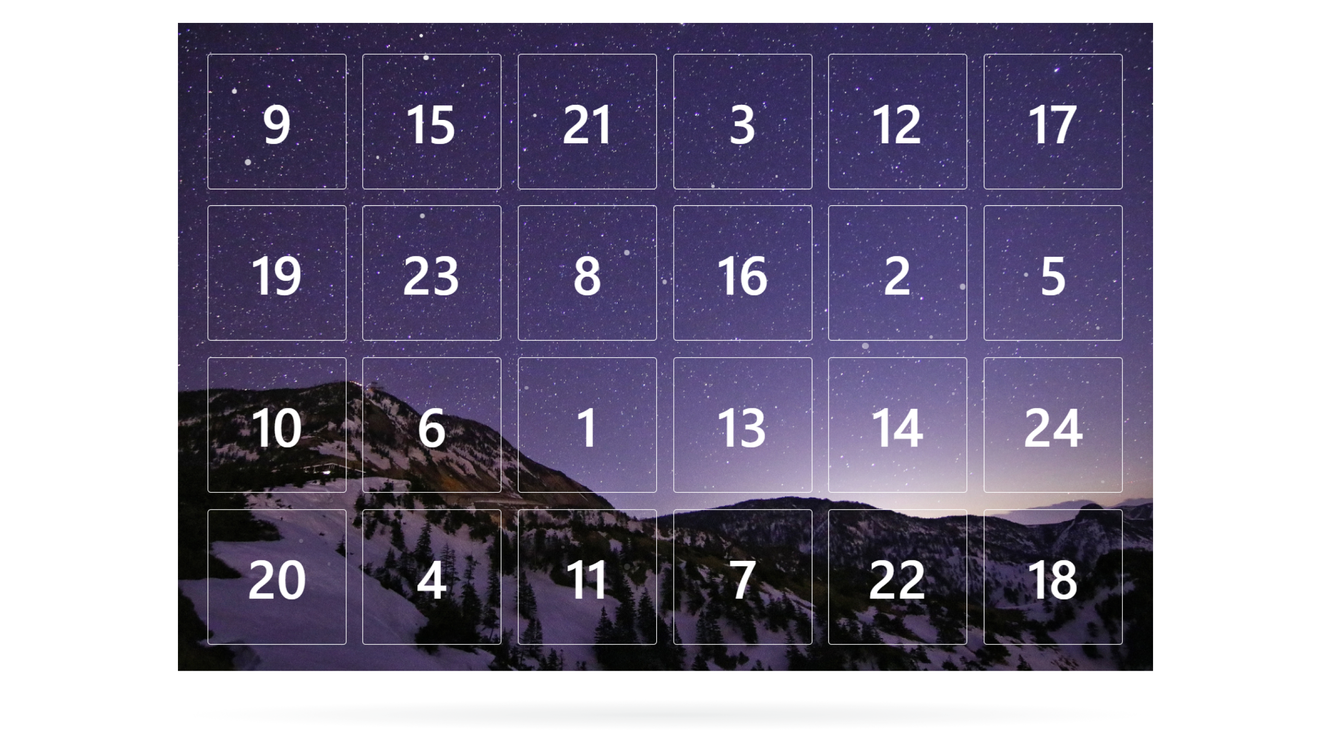 Advent Calendar