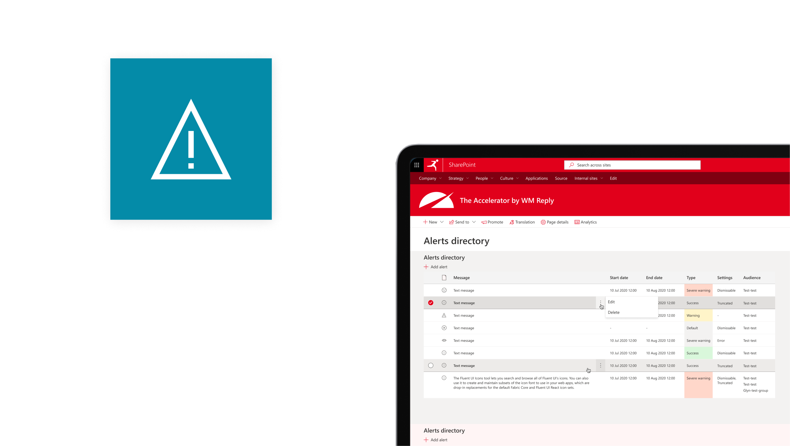 Alerts