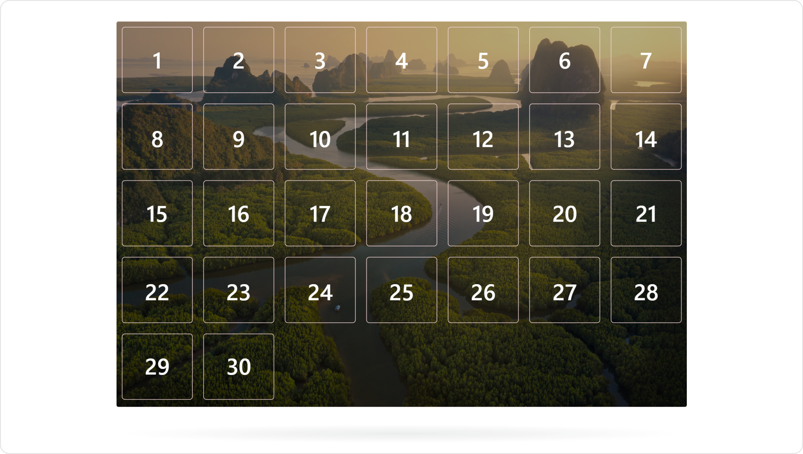 Countdown Calendar