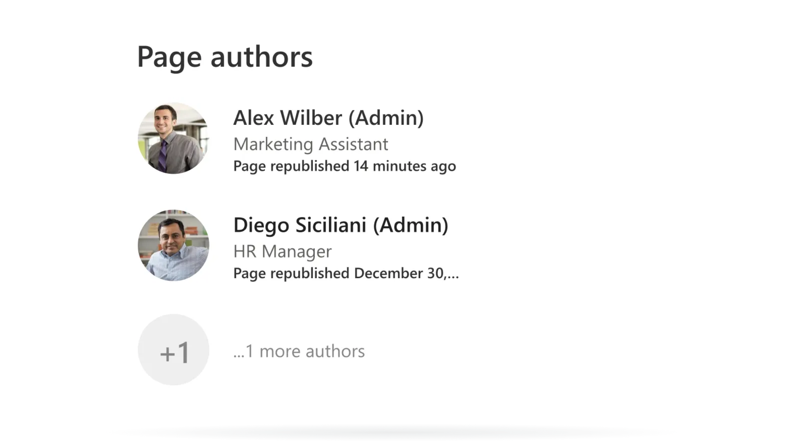 Page Authors