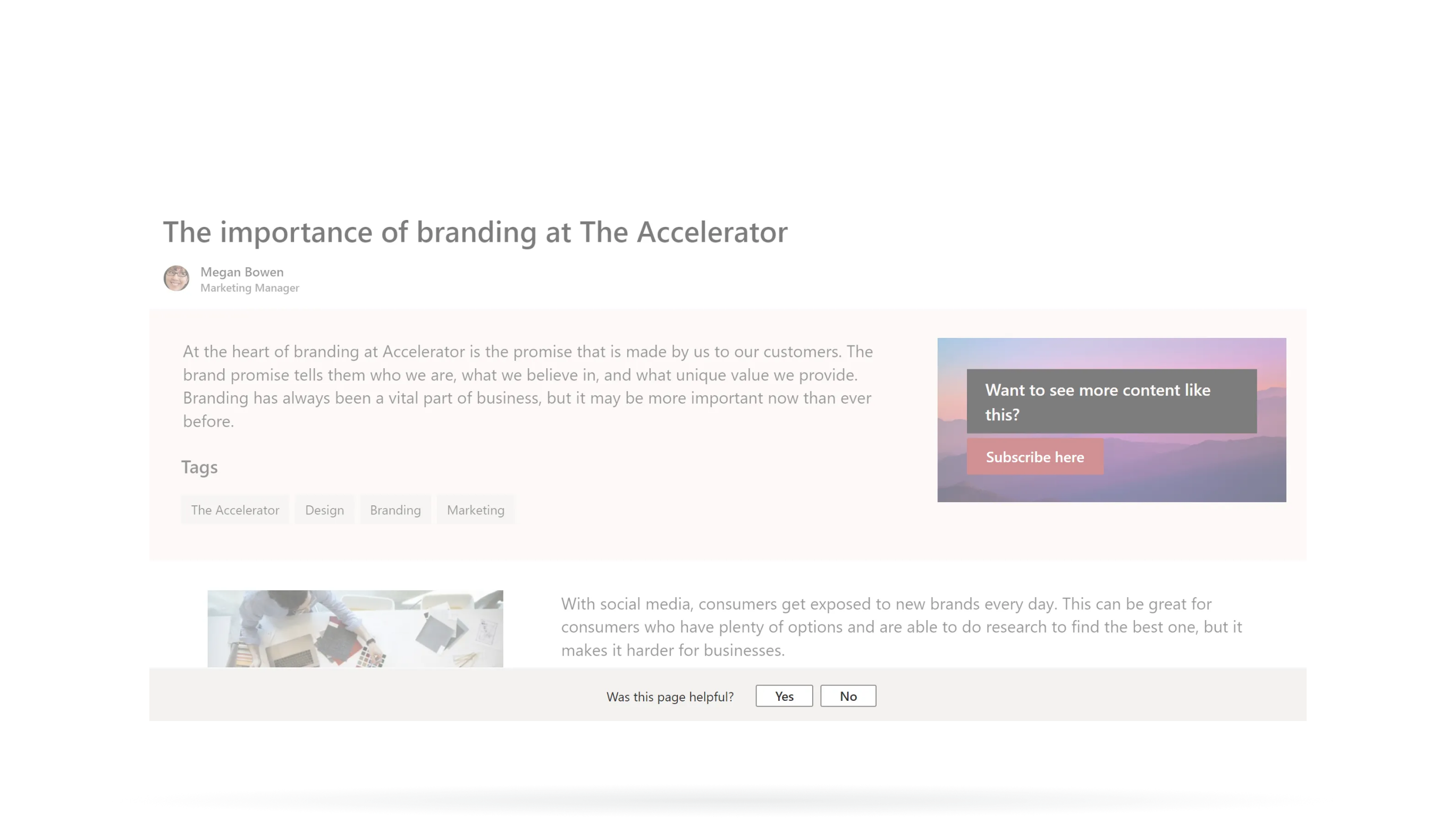 Page Feedback