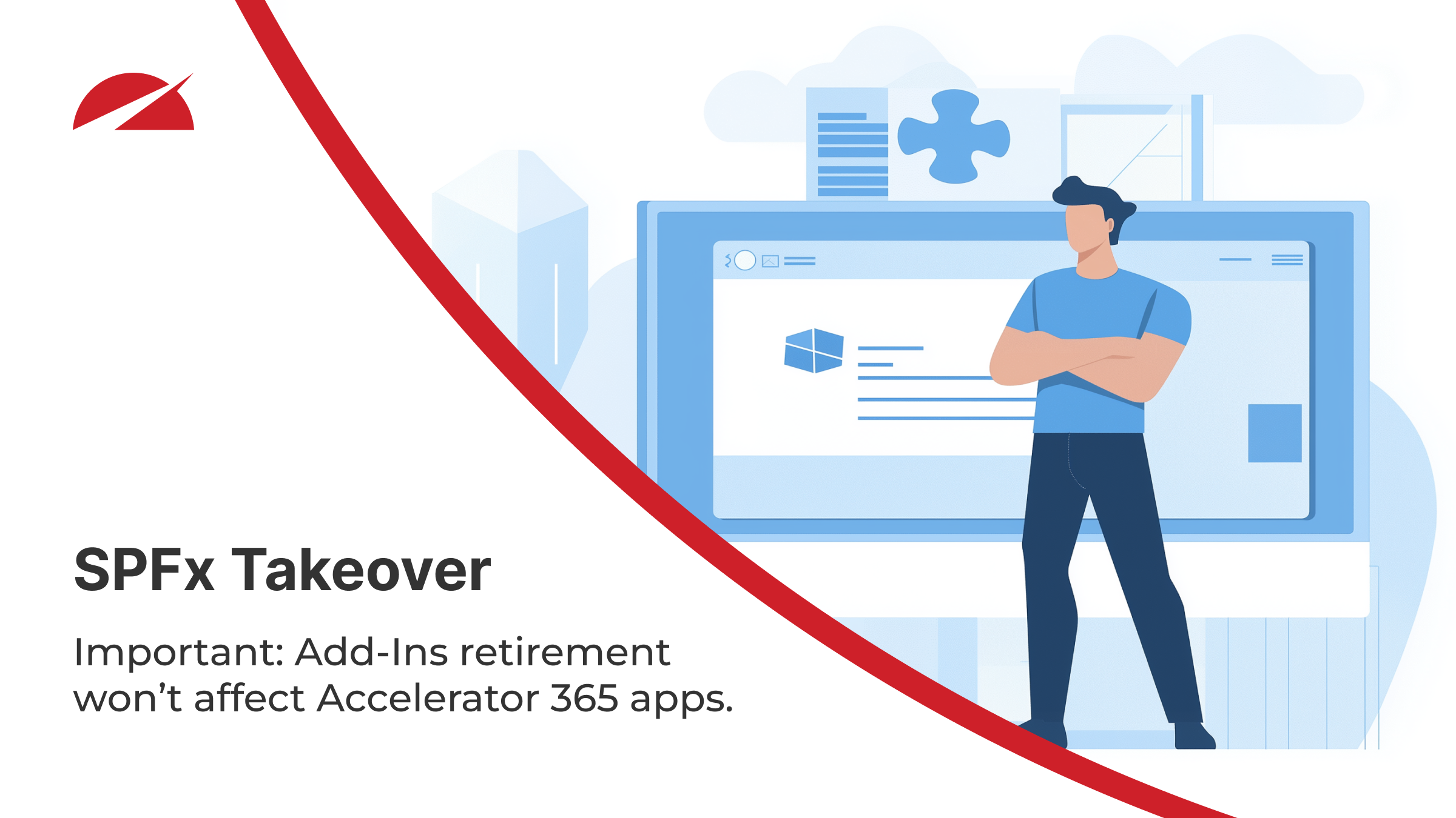 Blog post thumbnail with Accelerator 365 branding.